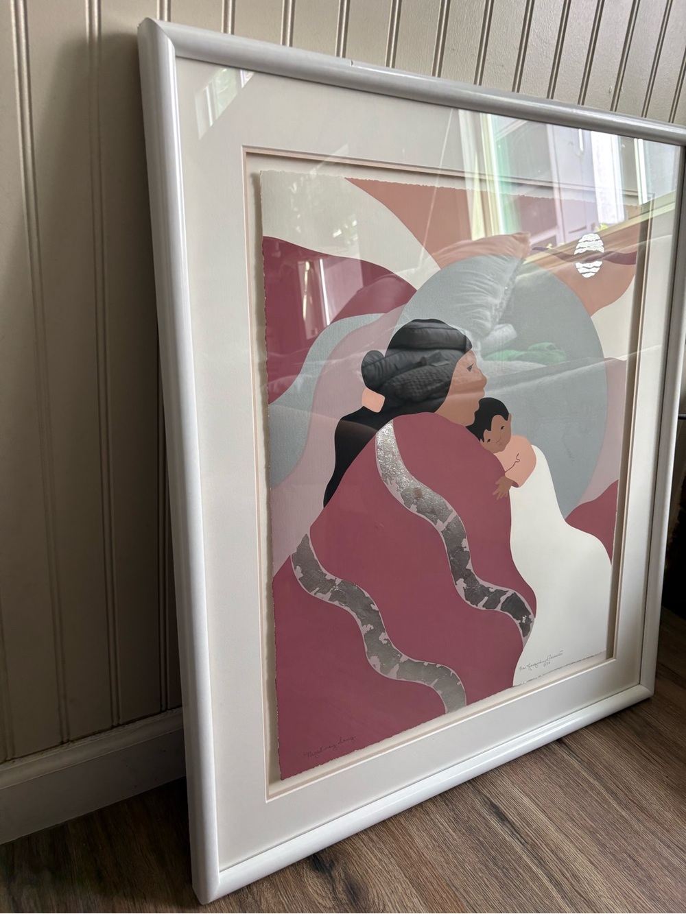 Vintage Jacqueline Rochester Silkscreen Serigraph “Nightway Sang” ‘84 Indigenous - Picture 7 of 16